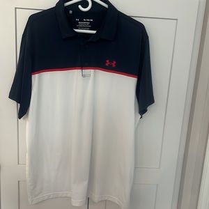 Under Armour Size XL Shirt Sleeve Polo Shirt